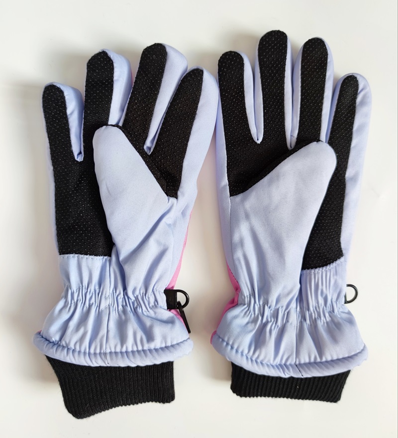 Dívčí zimní rukavice FROZEN prstové - fialové