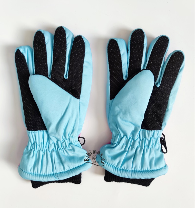 Dívčí zimní rukavice FROZEN prstové - modré