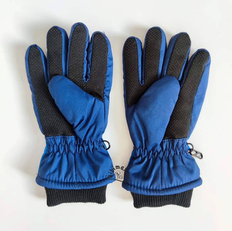 Chlapecké zimní rukavice TLAPKOVÁ PATROLA prstové - tmavě modré M2