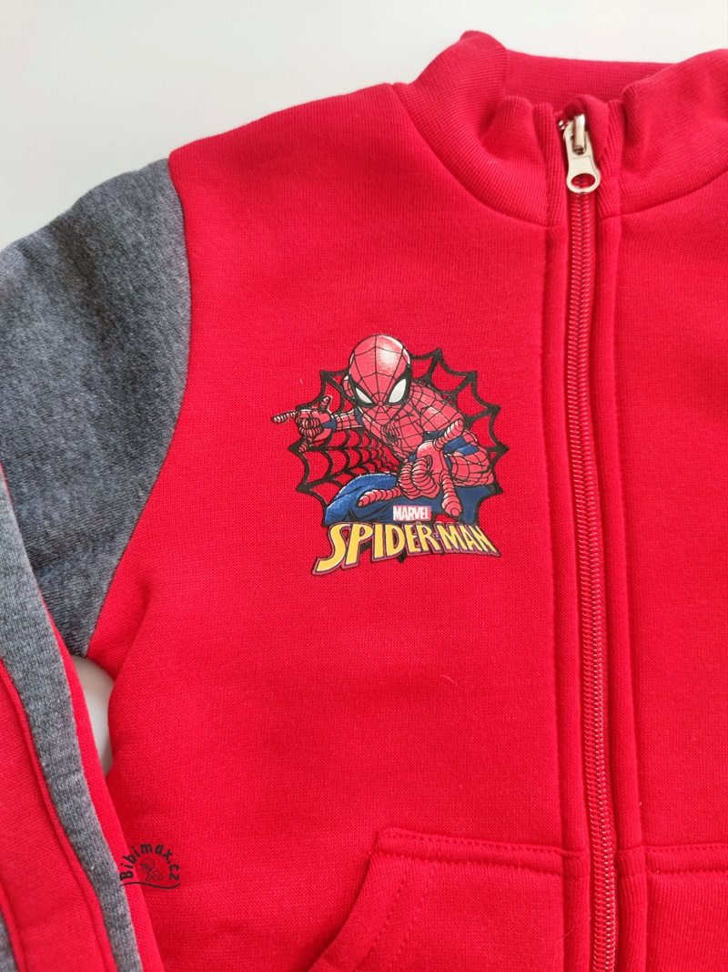 Chlapecká tepláková souprava SPIDERMAN červená