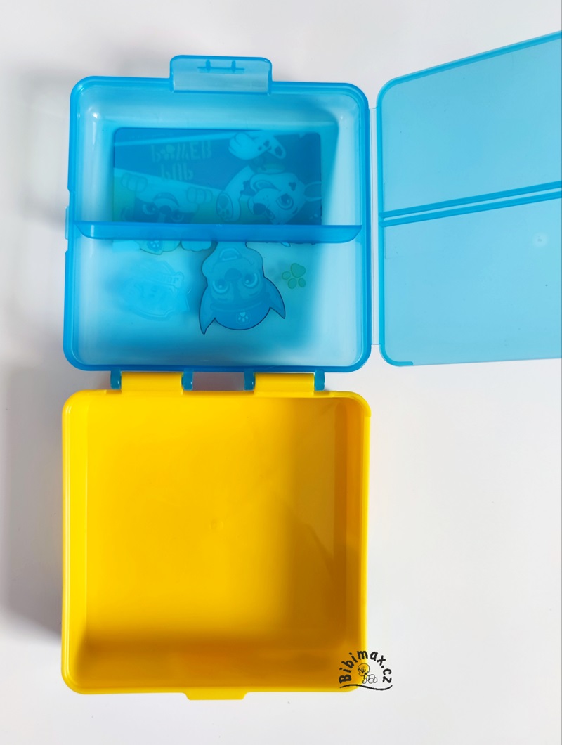 Stor box na svačinu TLAPKOVÁ PATROLA - dělený