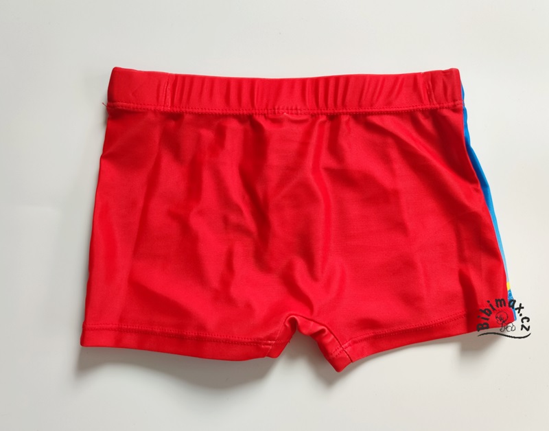 Chlapecké plavky TLAPKOVÁ PATROLA modro/červené