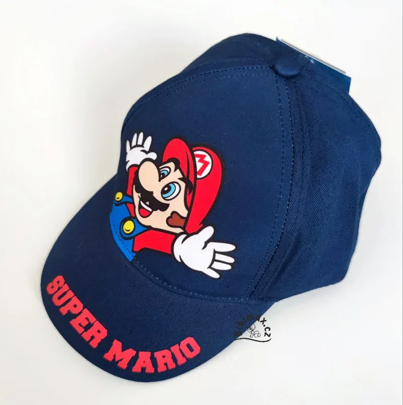 Chlapecká kšiltovka SUPER MARIO tmavě modrá