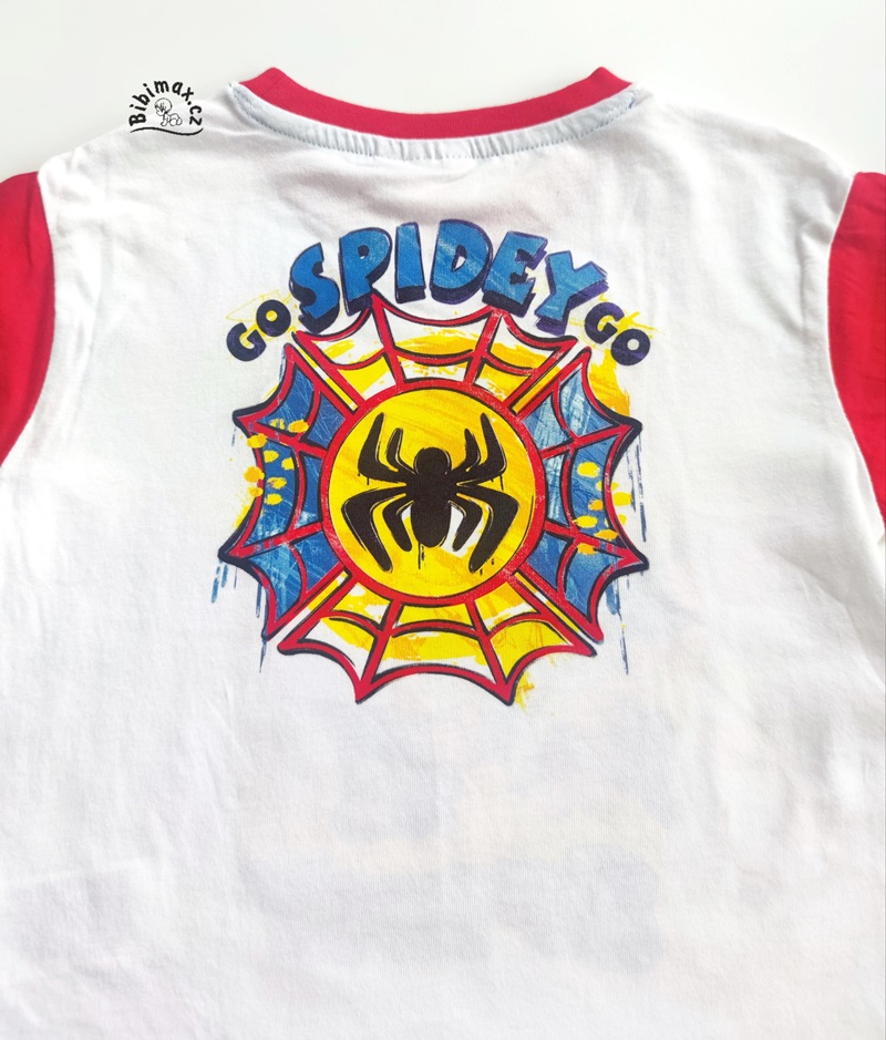 Chlapecké tričko SPIDEY červené KR