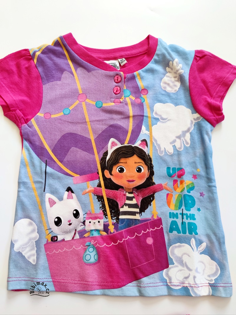 Dívčí letní pyžamo GABBY´S DOLLHOUSE růžové