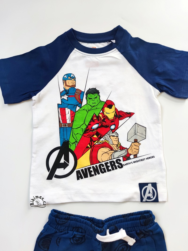 Chlapecký letní komplet marvel AVENGERS