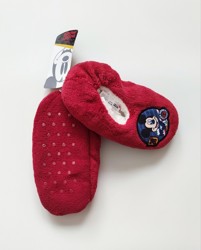 Chlapecké bačkory MICKEY vínové