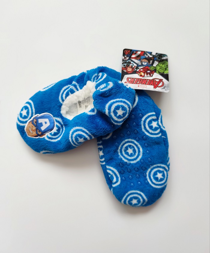 Chlapecké bačkory AVENGERS světle modré