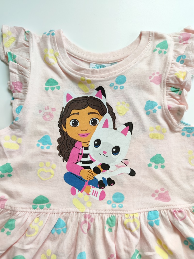 Letní šaty GABBY´S světle růžové