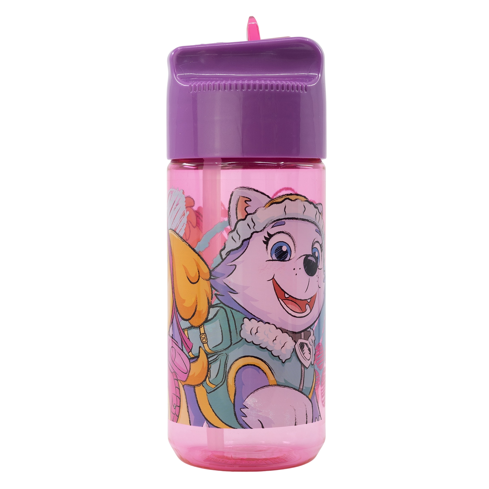 Plastová láhev na pití disney TLAPKOVÁ PATROLA 430 ml - růžová