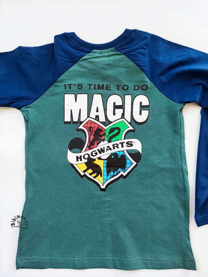 Chlapecké tričko HARRY POTTER zelené DR