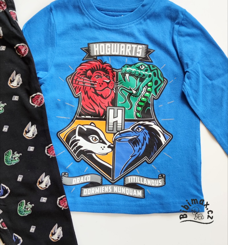 Chlapecké pyžamo HARRY POTTER modré