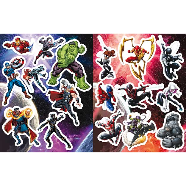 Samolepková knížka MARVEL