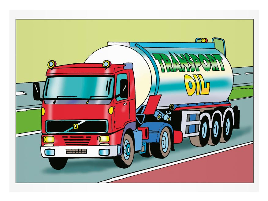 Omalovánky MFP NÁKLADNÍ AUTA