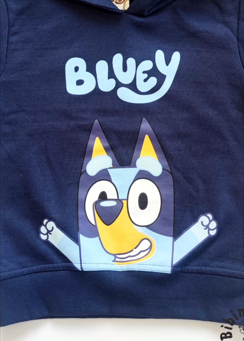 Dětská mikina BLUEY tmavě modrá