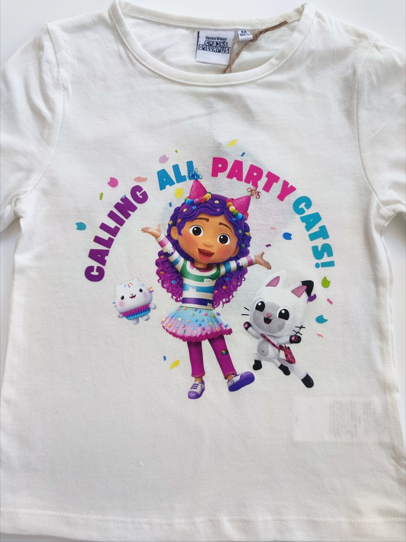 Dívčí tričko GABBY´S - bílé DR