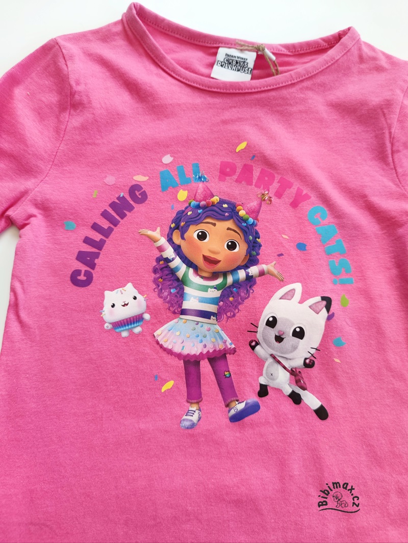 Dívčí tričko GABBY´S - růžové DR
