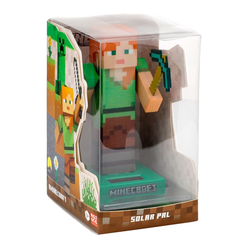 Figurka - solární - MINECRAFT ALEX