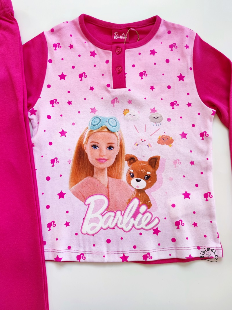 Dívčí pyžamo BARBIE růžové