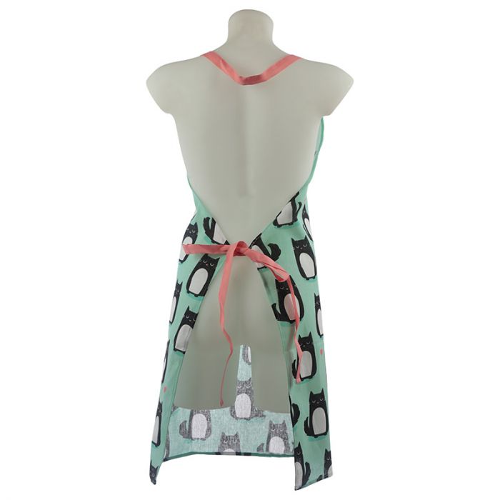 Kuchařská zástěra Feline Fine ČERNÁ KOČKA