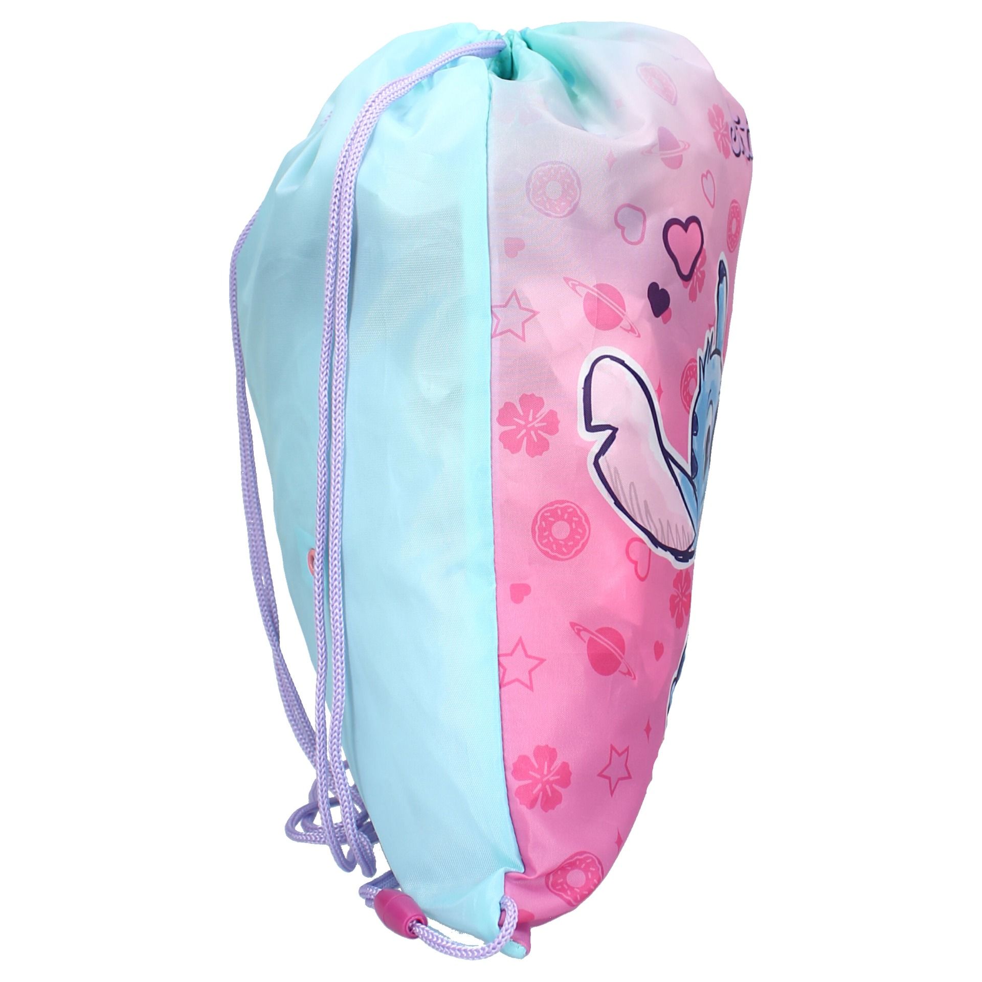 Vak na záda - sáček na přezůvky STITCH