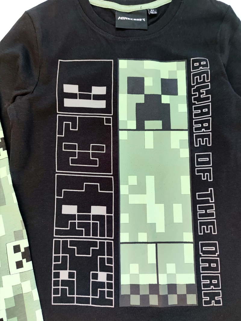 Chlapecké pyžamo MINECRAFT černé
