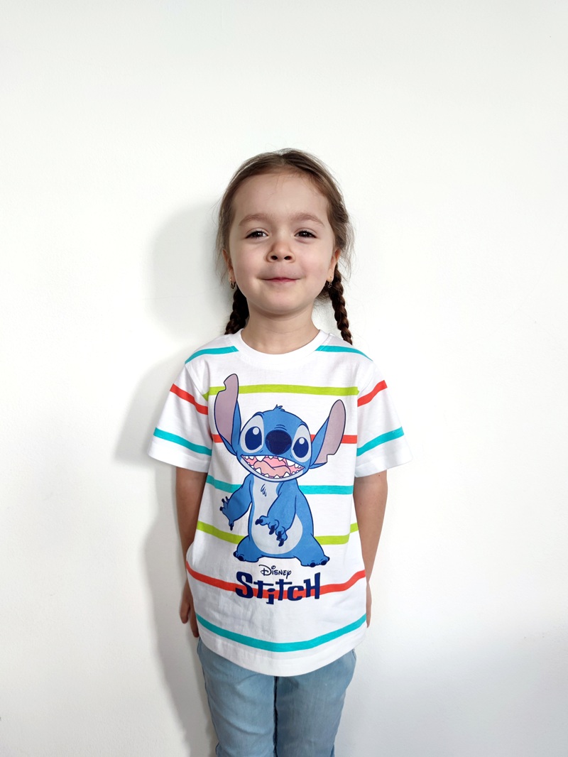Dětské tričko STITCH proužkované