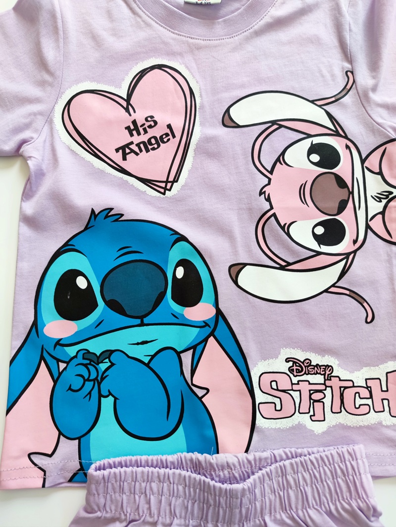 Dívčí letní komplet STITCH failkový