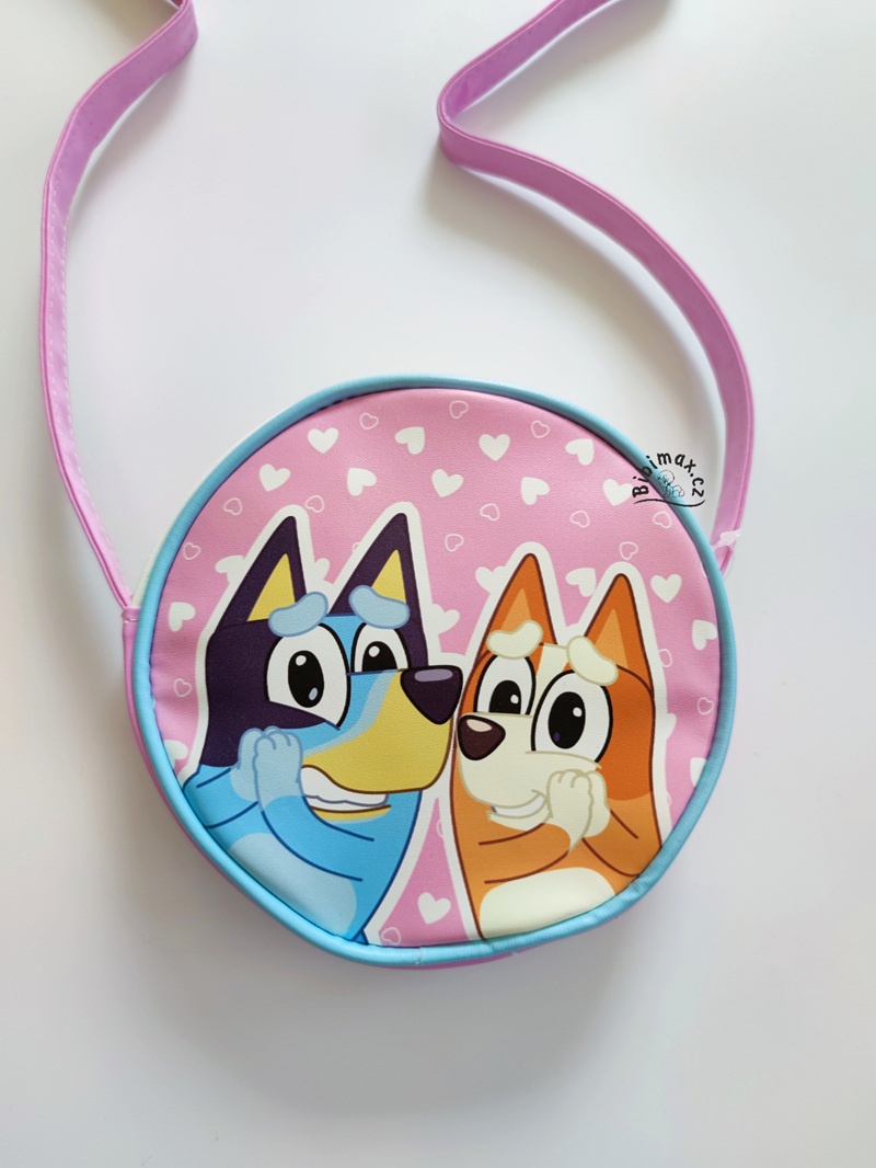 Dívčí taška přes rameno BLUEY kulatá