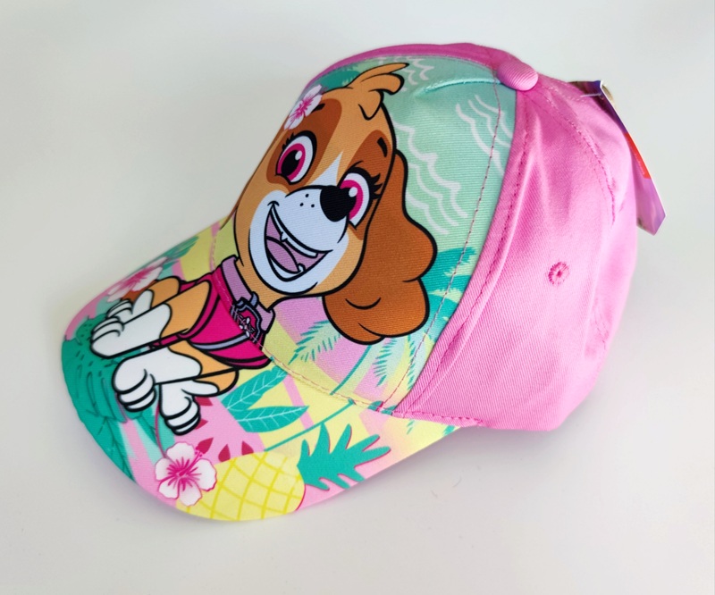 Dívčí kšiltovka TLAPKOVÁ PATROLA - Sky