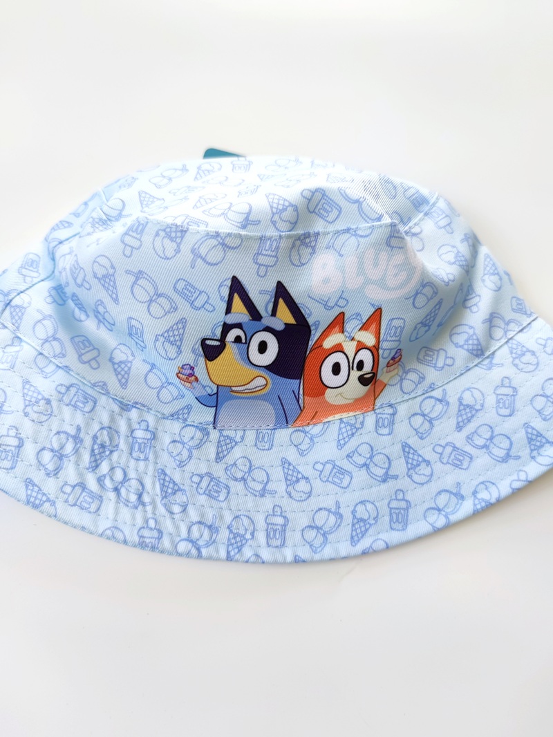 Dětský klobouček BLUEY - sv.modrý