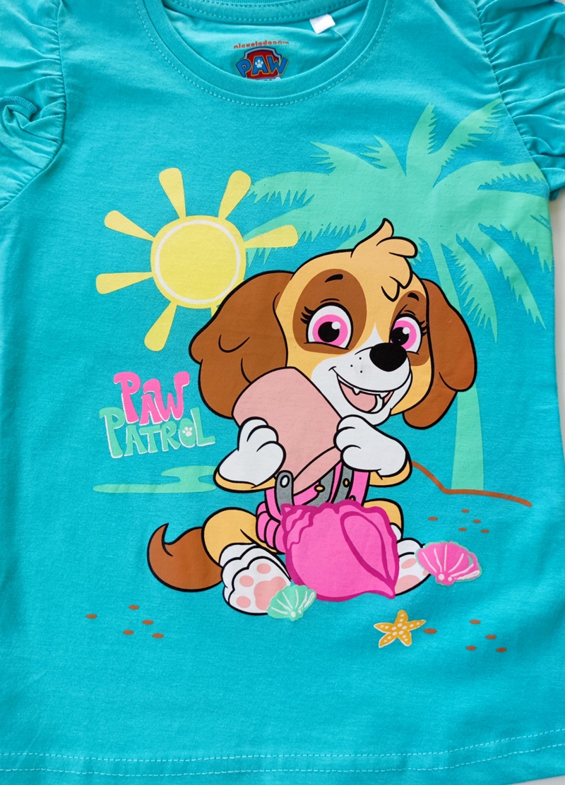 Dívčí tílko TLAPKOVÁ PATROLA modré