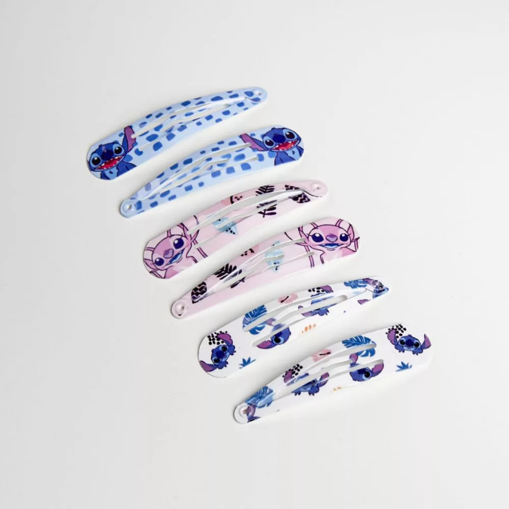 Dětské sponky do vlasů LILO a STITCH - 6 ks