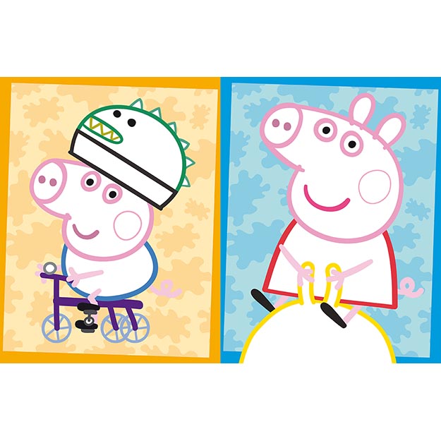 Omalovánky s voskovkami PRASÁTKO PEPPA