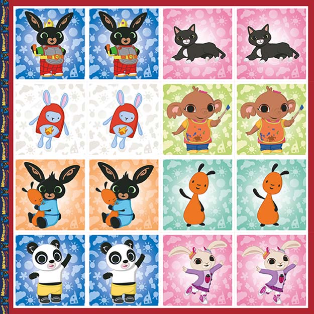 Pexeso v sešitu BING