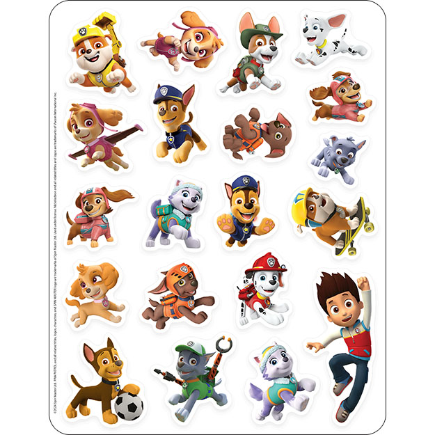 Hra se silikonovými samolepkami TLAPKOVÁ PATROLA