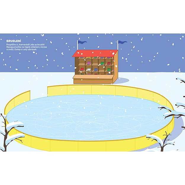 Vánoční samolepková knížka PRASÁTKO PEPPA