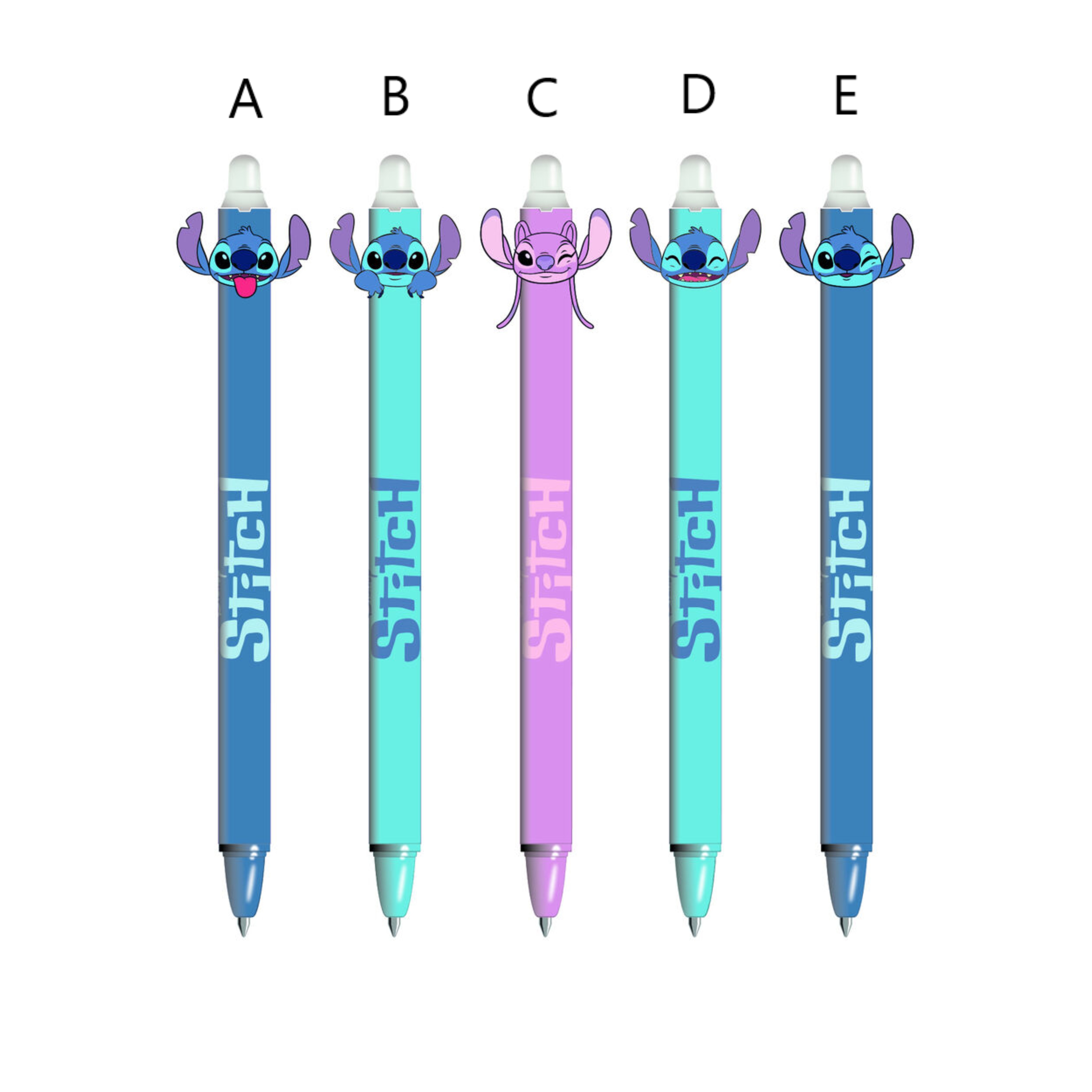 Gumovací pero STITCH