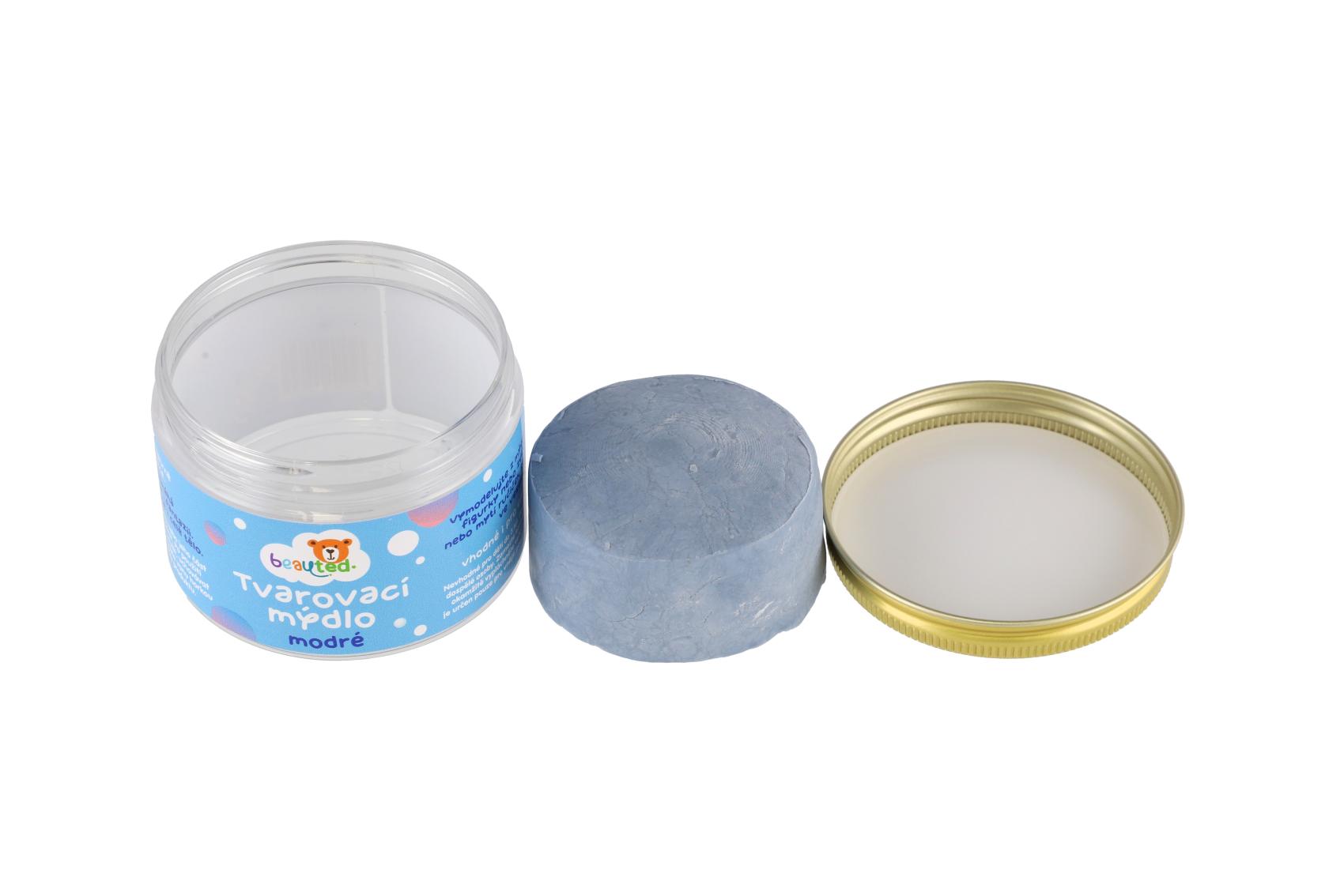 Tvarovací mýdlo v dóze - modré