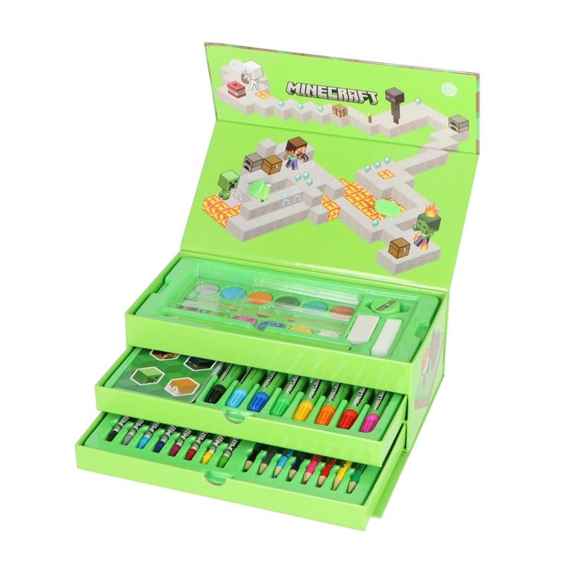 Kreativní kufřík na kreslení MINECRAFT