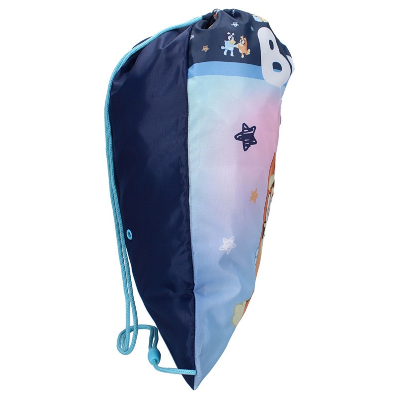 Vak na záda - sáček na přezůvky BLUEY