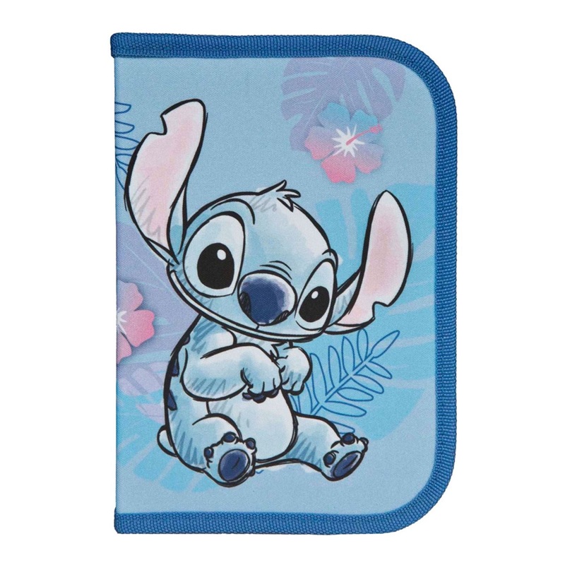 Rozkládací penál s náplní LILO & STITCH modrý