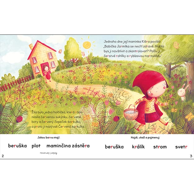 Logopedické pohádky ČERVENÁ KARKULKA
