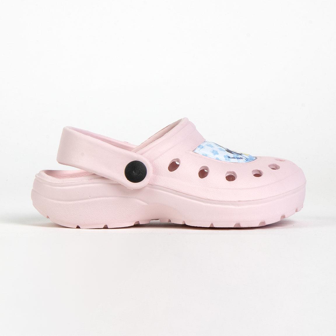 Dětské sandále typu Crocs BLUEY - růžové