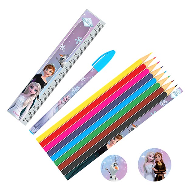 Set s pastelkami Frozen - Ledové království