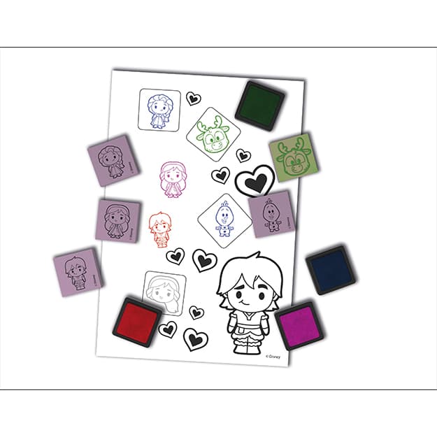 Zábavné razítkování FROZEN- ledové království