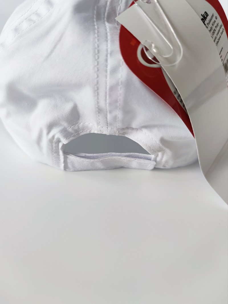 Dívčí kojenecká kšiltovka BING bílá