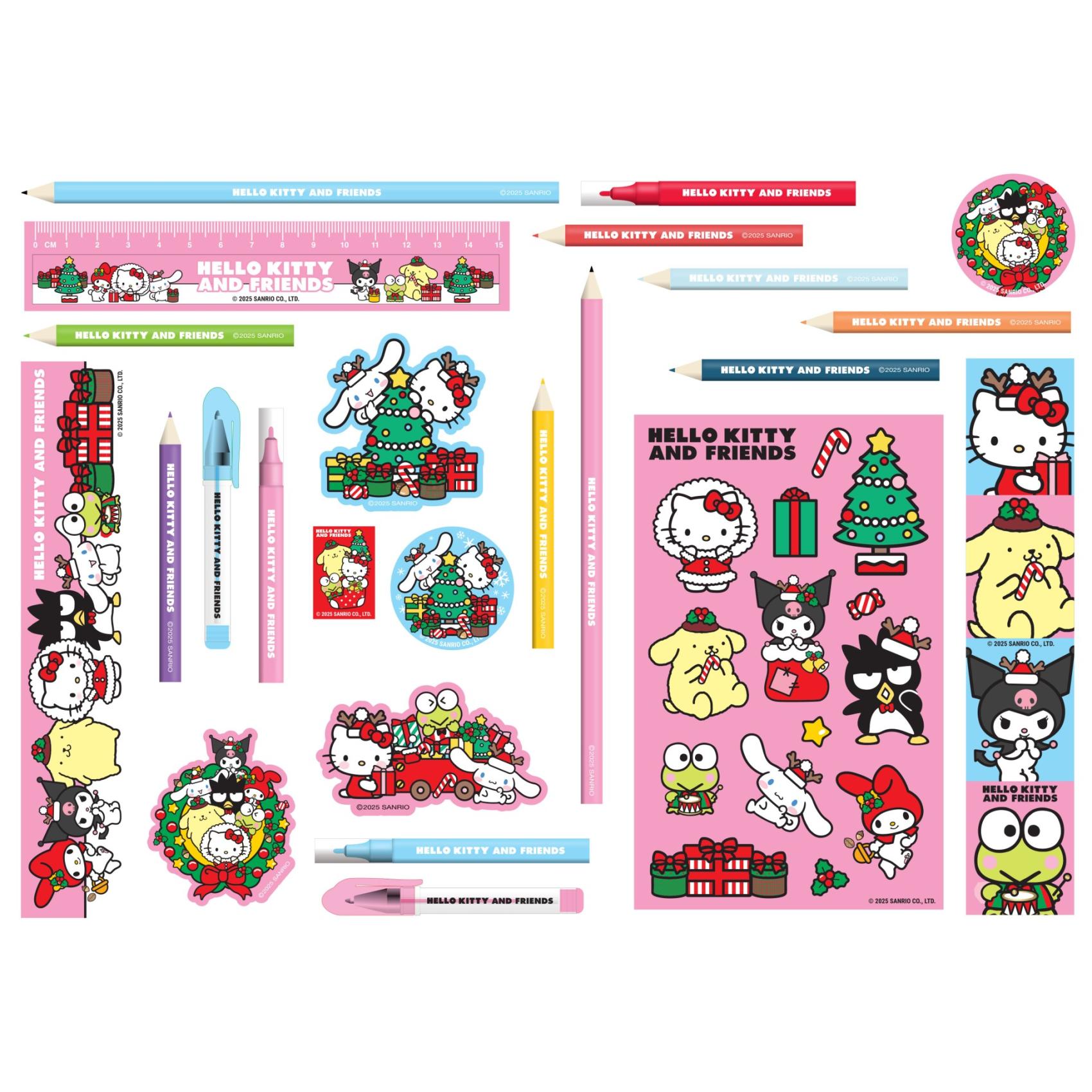Adventní kalendář HELLO KITTY - papírenský