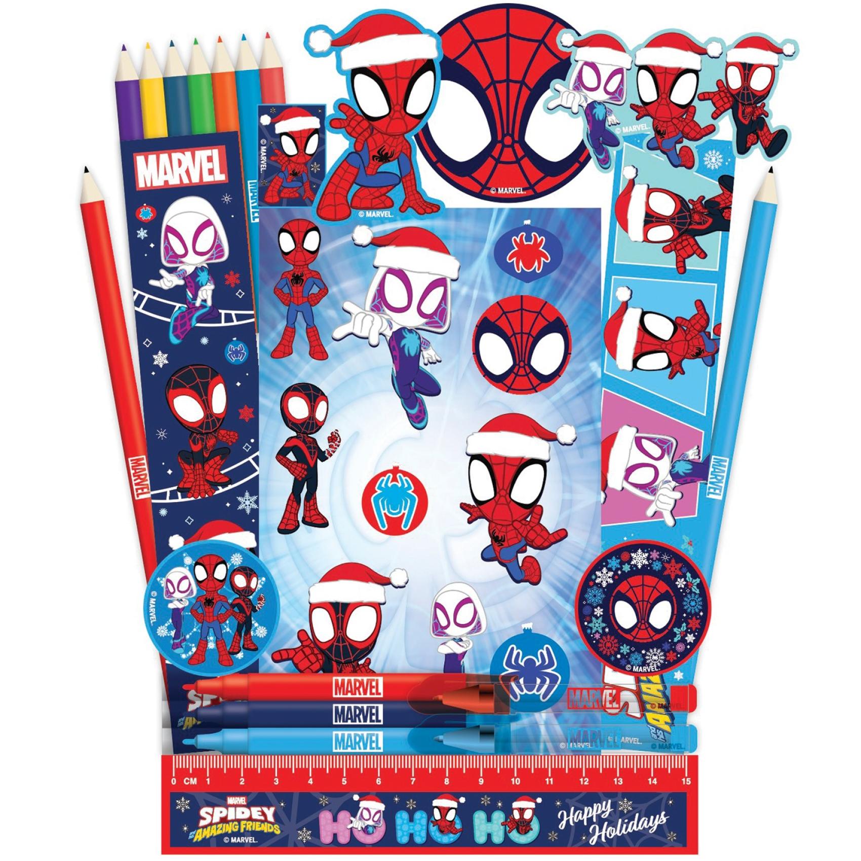 Adventní kalendář SPIDEY - papírenský