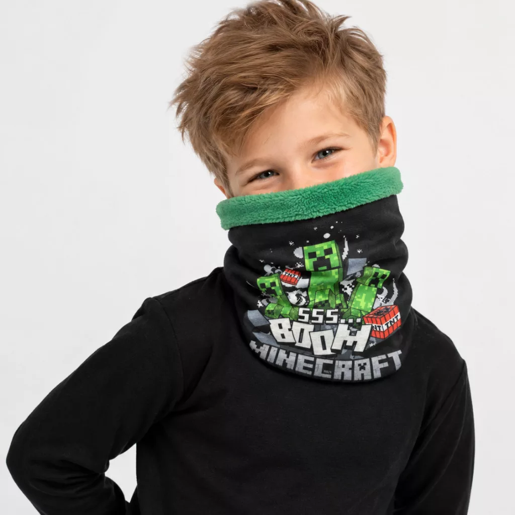 Zimní nákrčník MINECRAFT